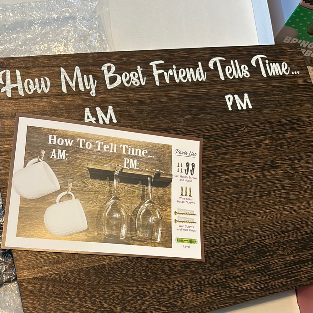 Best Friend Gift Wine Decor